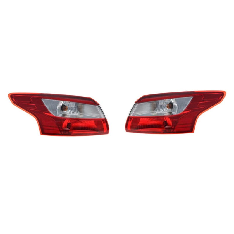 1Pair Left and Right Tail Lights for 2012 2013 2014 Ford Focus Trim Brake Light Left+Right 44ZH-2067B BM51-13405
1Pair Left and Right Tail Lights for 2012 2013 2014 Ford Focus Trim Brake Light Left+Right 44ZH-2067B BM51-13405