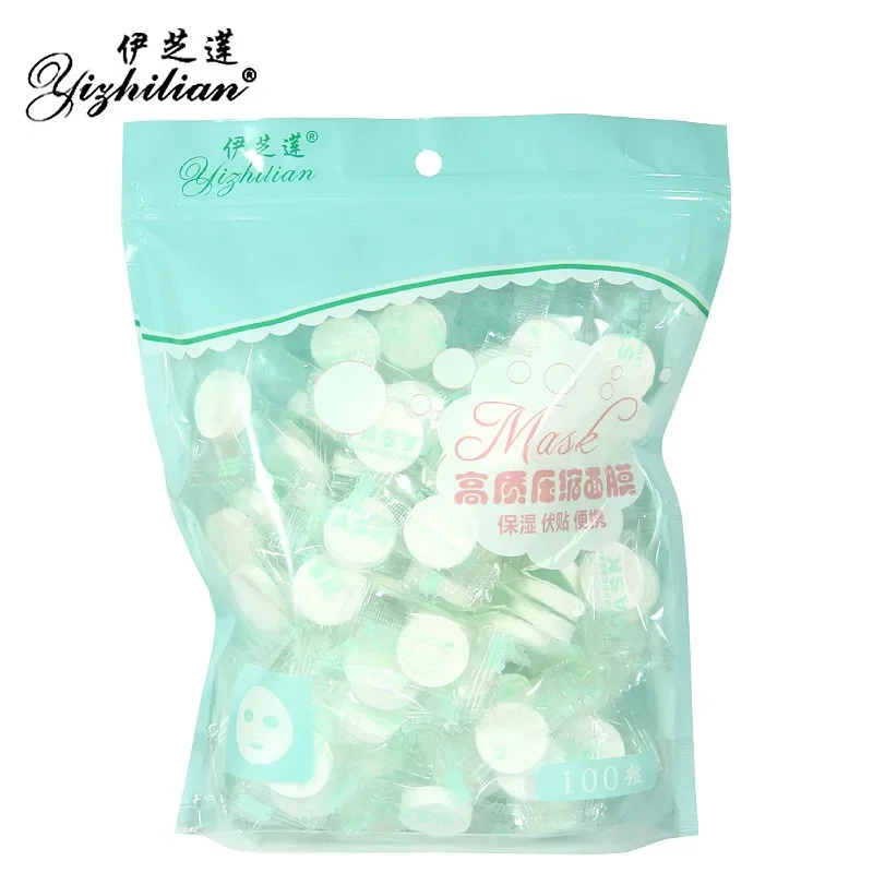 Nonwoven Fabric Compressed Mask Paper 100 Tablets Cotton Ultra-Thin Disposable Spa Moisturizing Water Button Face Mask Tissue
Nonwoven Fabric Compressed Mask Paper 100 Tablets Cotton Ultra-Thin Disposable Spa Moisturizing Water Button Face Mask Tissue
