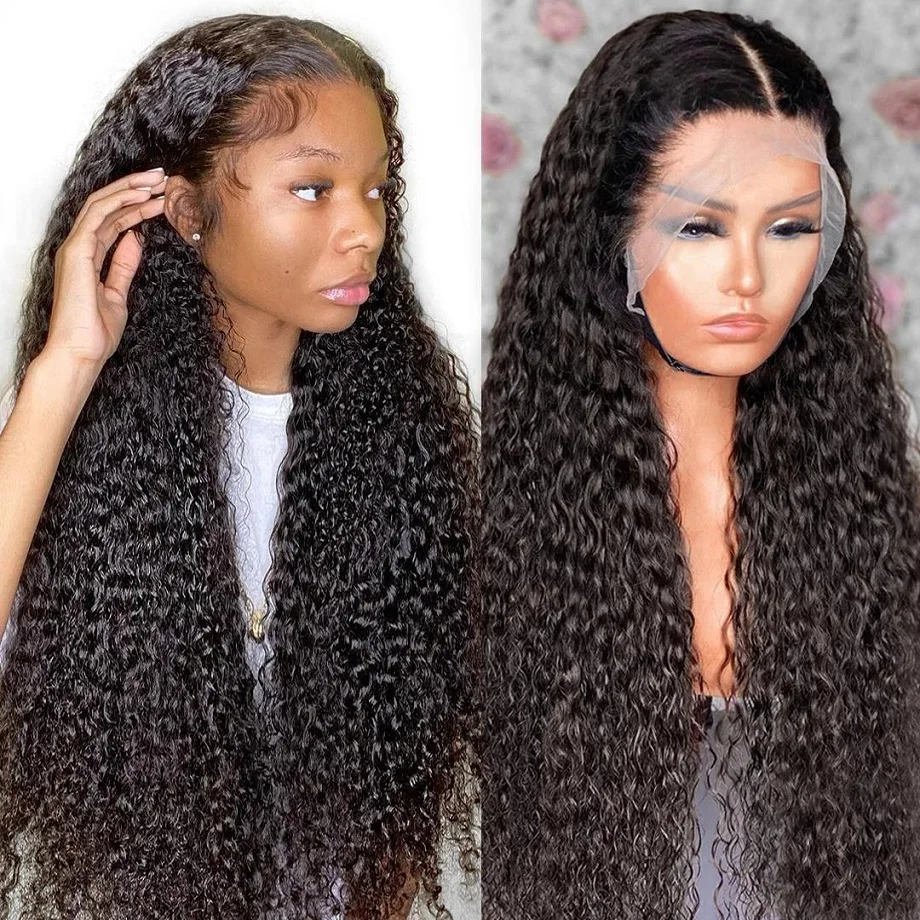 Soft Glueless Natural Black 26" Long Kinky Curly Deep Lace Front Wig For Women BabyHair 180%Density Preplucked Daily Cosplay
Soft Glueless Natural Black 26" Long Kinky Curly Deep Lace Front Wig For Women BabyHair 180%Density Preplucked Daily Cosplay