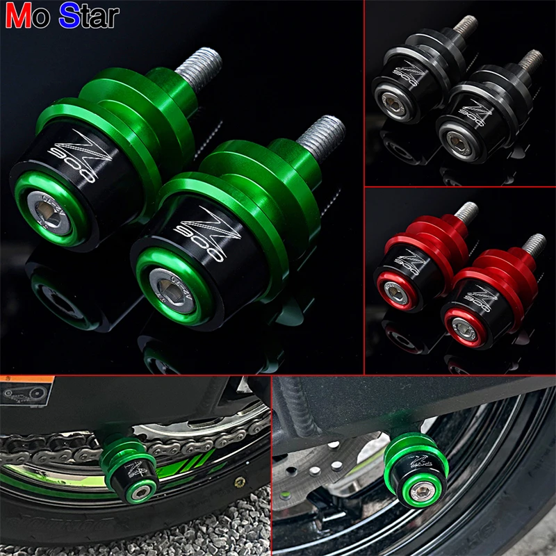 

Z900 Motorcycle CNC M8 Swingarm Spools Slider Stand Screw Accessories For KAWASAKI Z900 Z 900 2017-2023 2022 2021 2020 2019 2018