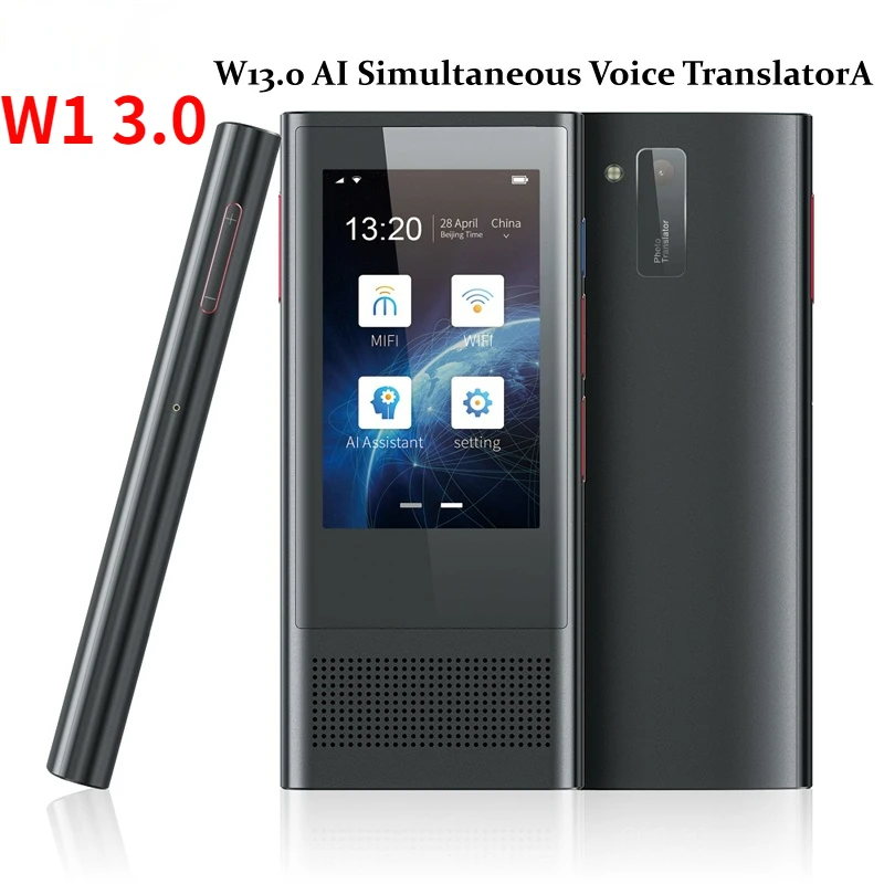 Boeleo W1 3.0 AI Voice Translator 117 Languages 3.1 IPS Screen 4G SIM Card 8G Memory Recording Translated 2080 mAh Battery
Boeleo W1 3.0 AI Voice Translator 117 Languages 3.1 IPS Screen 4G SIM Card 8G Memory Recording Translated 2080 mAh Battery