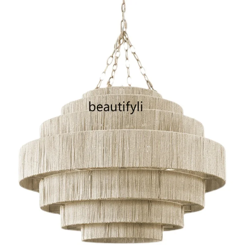 Nordic Modern Handmade Hemp Rope Ceiling Lamp Simple Style Living Room Dining Room Bedroom Quiet Style Duplex Stairs Shop
Nordic Modern Handmade Hemp Rope Ceiling Lamp Simple Style Living Room Dining Room Bedroom Quiet Style Duplex Stairs Shop