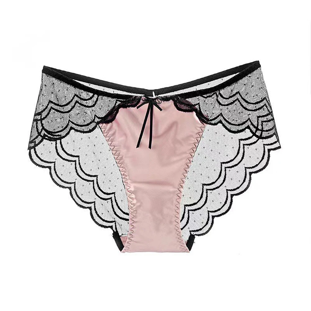 Sexy Women Lace Panties Soft Satin Silky Underwear Knickers Erotic Lingerie For Ladies Thin Transparent Breathable Briefs
Sexy Women Lace Panties Soft Satin Silky Underwear Knickers Erotic Lingerie For Ladies Thin Transparent Breathable Briefs