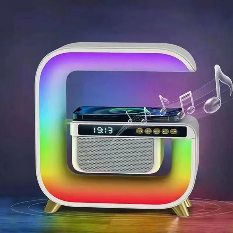 2023 New Smart Bluetooth Speaker Alarm Clock Night Light 15W Wireless Charging FM Small BT TF Ambience Music USB AUX Lights
2023 New Smart Bluetooth Speaker Alarm Clock Night Light 15W Wireless Charging FM Small BT TF Ambience Music USB AUX Lights