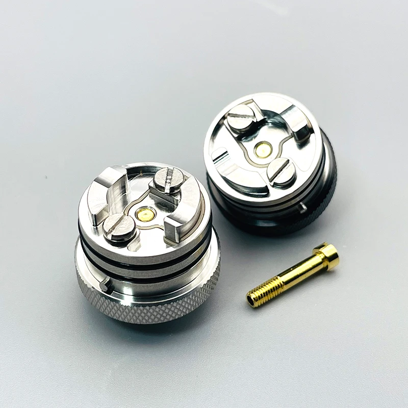 

NEW Improved Flash E-Vapor V4.5S+ Style RTA Replacement Build Deck Base Vape Accessory With 510 Squonk BF PIN