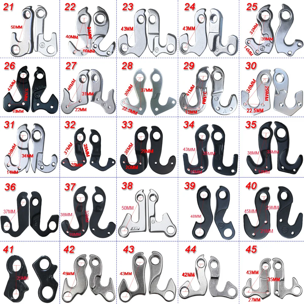 1PC MTB Bike Rear Derailleur Hanger Racing Bicycle Frame Rear Gear Mech Derailleur Hanger Tail Hook Dropout Convertor Adapter
1PC MTB Bike Rear Derailleur Hanger Racing Bicycle Frame Rear Gear Mech Derailleur Hanger Tail Hook Dropout Convertor Adapter