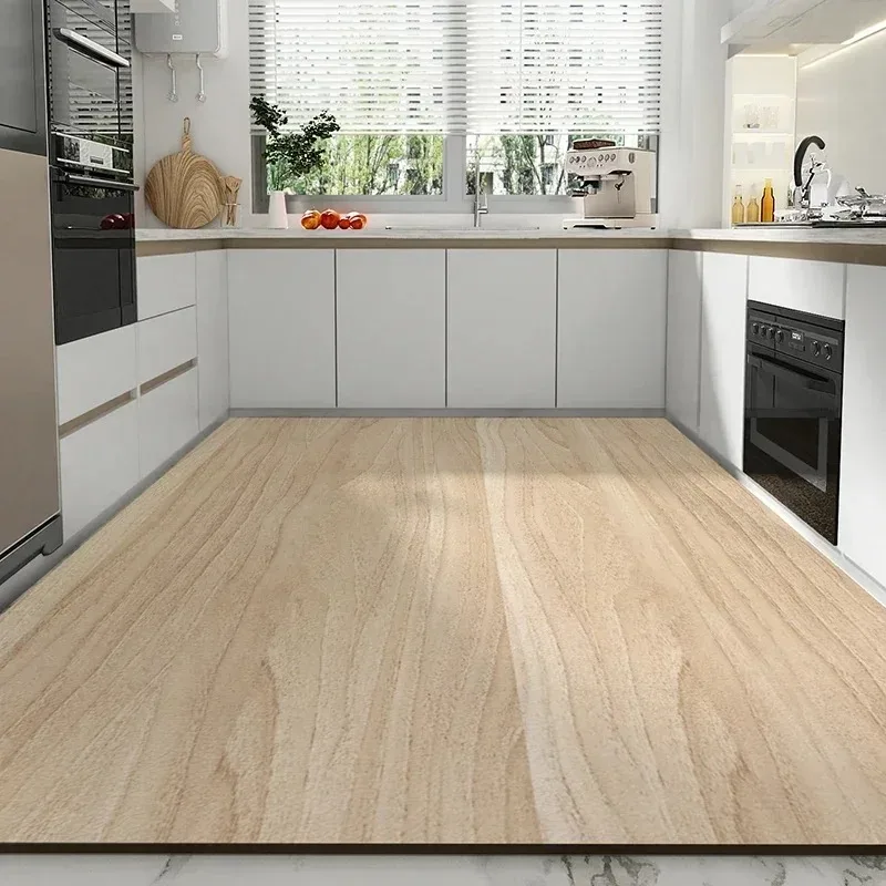 Imitation Wood Grain Decorate Kitchen Floor Mat Oil-proof Stain-proof PVC Home Scrubable Soft Rug Balcony Carpet Ковер Tapis 러그
Imitation Wood Grain Decorate Kitchen Floor Mat Oil-proof Stain-proof PVC Home Scrubable Soft Rug Balcony Carpet Ковер Tapis 러그