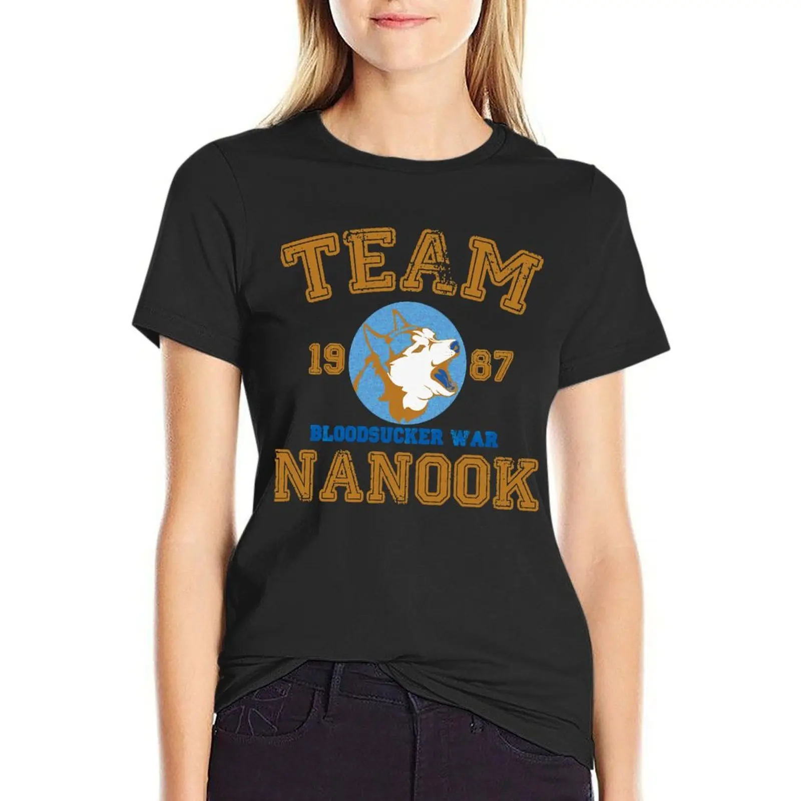Team Nanook T-Shirt Short sleeve tee anime clothes Female clothing new edition t shirts for Women
Team Nanook T-Shirt Short sleeve tee anime clothes Female clothing new edition t shirts for Women