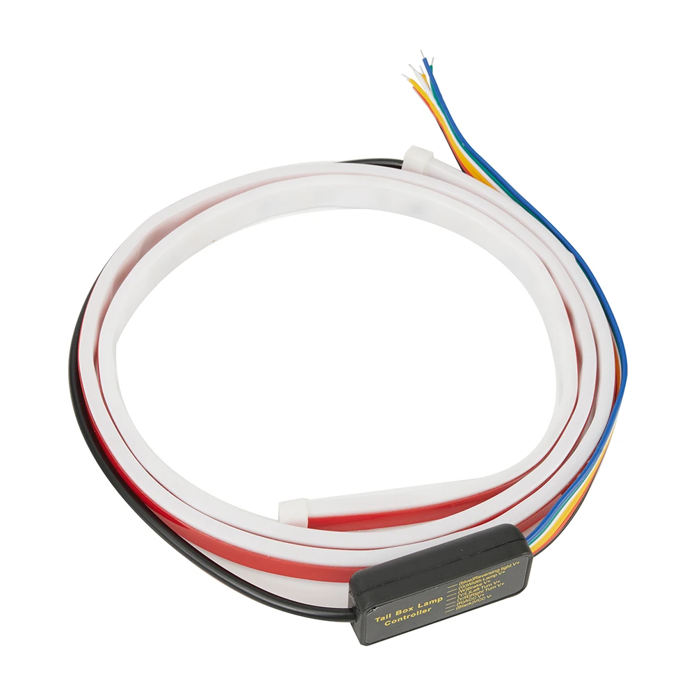 1PCS Steering Brake Light Fluid Car Rear Trunk Tail Light Area Illumination Rear Signal Type Car Turn Colors Four LED Strip
1PCS Steering Brake Light Fluid Car Rear Trunk Tail Light Area Illumination Rear Signal Type Car Turn Colors Four LED Strip