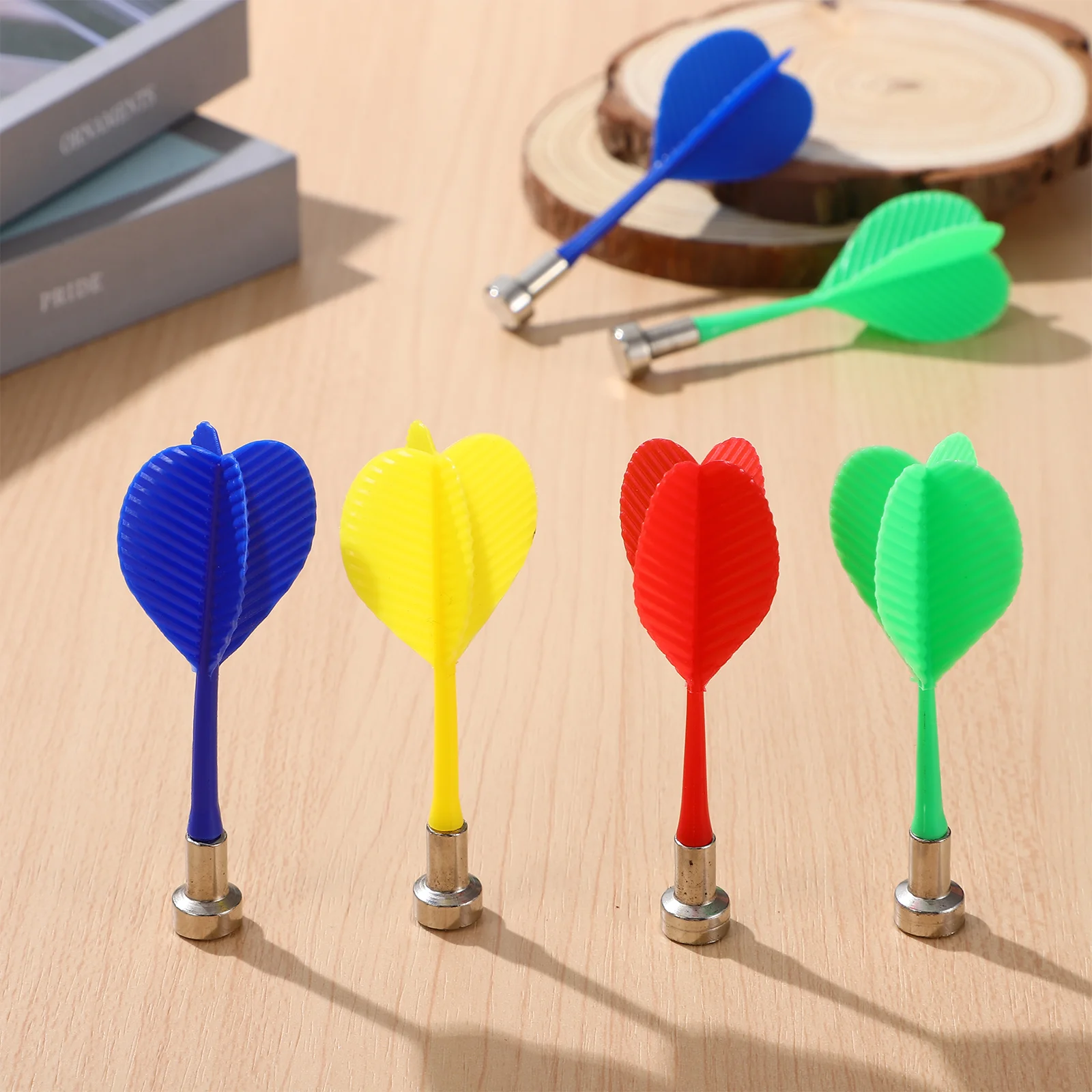 24 Pcs Magnetic Magnetic Dart Gamess Indoor Toy Safety Replacement Small Accessories Metal
24 Pcs Magnetic Magnetic Dart Gamess Indoor Toy Safety Replacement Small Accessories Metal