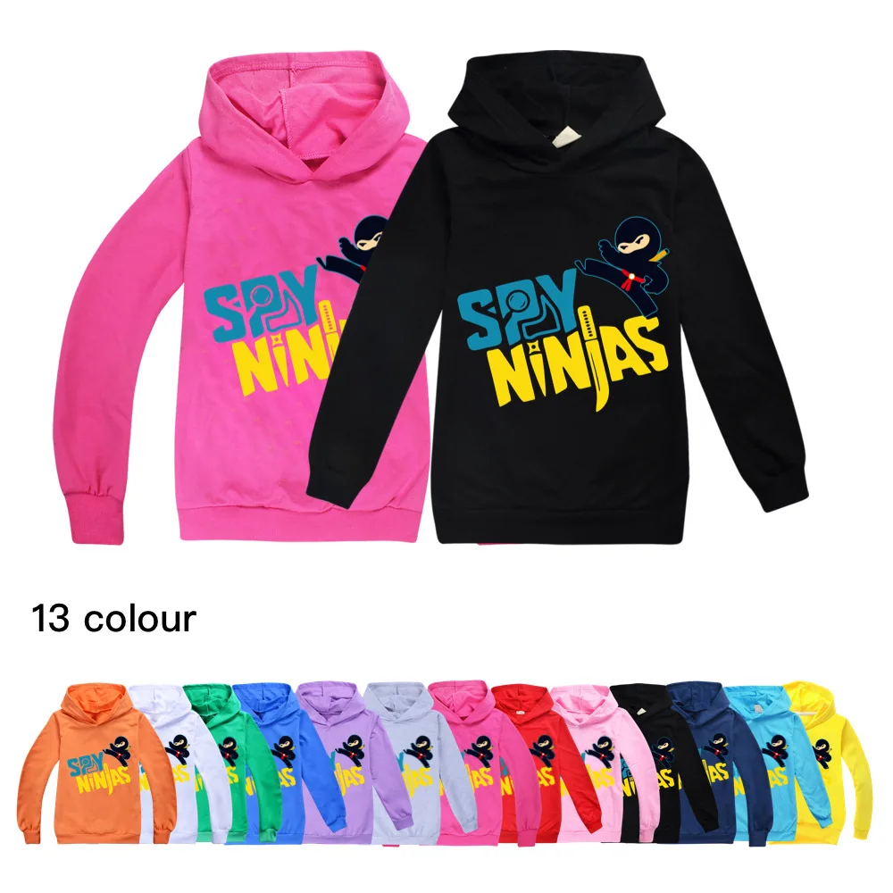 NINJA KIDZ Kids Fashion Clothes Spring Autumn Boys Hooded Long Sleeve Girls Cotton Tops Jackets Sweatshirts Children Clothing
NINJA KIDZ Kids Fashion Clothes Spring Autumn Boys Hooded Long Sleeve Girls Cotton Tops Jackets Sweatshirts Children Clothing