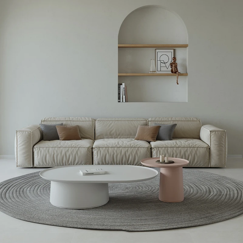 Unique Wooden White Round Coffee Table Minimalist Style Coffee Table Decoration Living Room Wohnzimmertisch House Furniture
Unique Wooden White Round Coffee Table Minimalist Style Coffee Table Decoration Living Room Wohnzimmertisch House Furniture