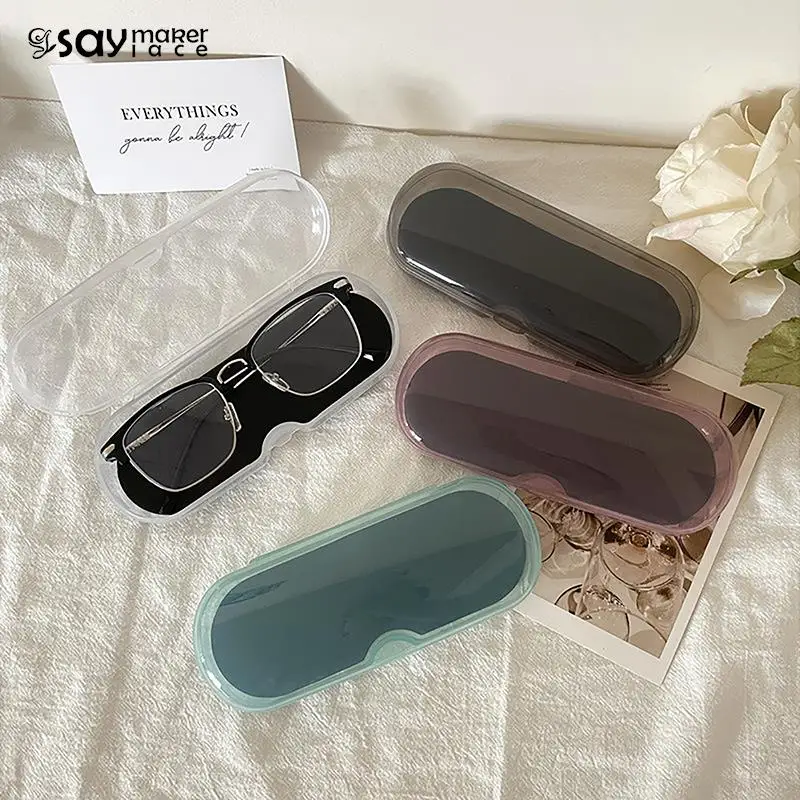 Transparent Frame Glasses Case Hard Eyeglasses Case Portable Plastic Sunglasses Glasses Box Reading Glasses Case Protector Box
Transparent Frame Glasses Case Hard Eyeglasses Case Portable Plastic Sunglasses Glasses Box Reading Glasses Case Protector Box