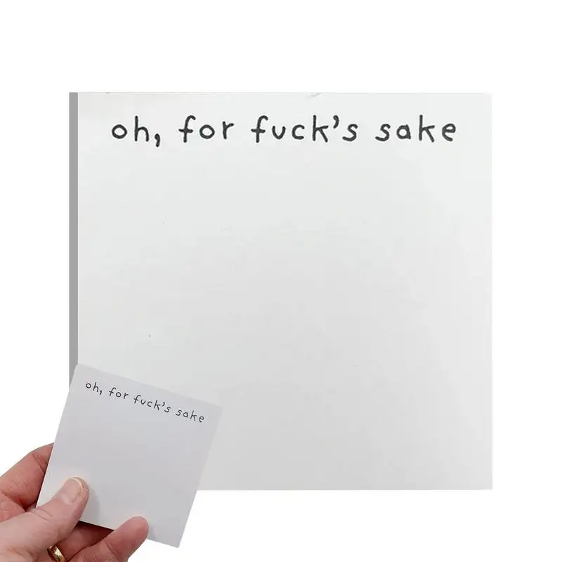 Planner Sticky Notes 3pcs Funny Scheduling Pad Daily Planning Self-Stick Note Pads For Office Work School Home Desk Table Wall
Planner Sticky Notes 3pcs Funny Scheduling Pad Daily Planning Self-Stick Note Pads For Office Work School Home Desk Table Wall