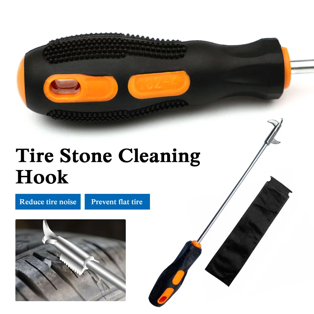 1Pc Car Tire Cleaning Hook Multifunctional Stone Cleaning Tool Tire Tread Stone Remover Car Repair Tool For Car Motorcycle Bike
1Pc Car Tire Cleaning Hook Multifunctional Stone Cleaning Tool Tire Tread Stone Remover Car Repair Tool For Car Motorcycle Bike