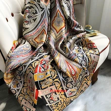 2022 Women Silk Winter Scarf Luxury Design Print Lady Beach Shawl Scarves Fashion Smooth Foulard Female Hijab
2022 Women Silk Winter Scarf Luxury Design Print Lady Beach Shawl Scarves Fashion Smooth Foulard Female Hijab