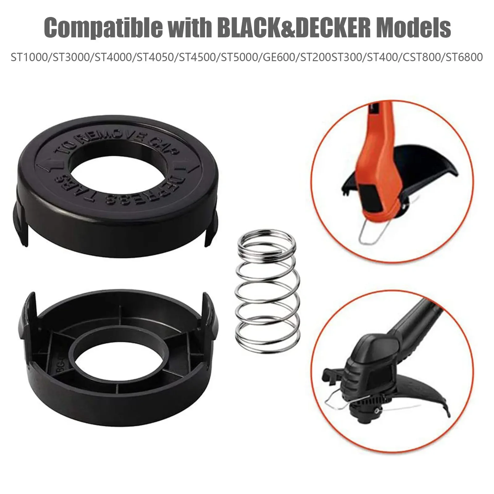 Replacement Cap Cover For Black Decker ST4500, ST1000, ST4000, And More, RS136 Model, Long Service Life, Aerodynamic Shape
Replacement Cap Cover For Black Decker ST4500, ST1000, ST4000, And More, RS136 Model, Long Service Life, Aerodynamic Shape