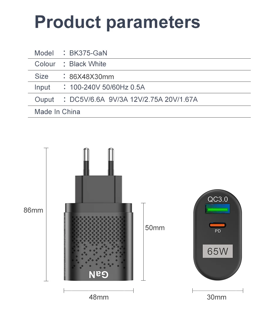 USLION 65W شاحن GaN USB C PD KR المقابس شاحن GaN سريع الشحن الهاتف نوع C للمواصفات الكورية IPhone 11 USLION 65W شاحن GaN USB C PD KR المقابس شاحن GaN سريع الشحن الهاتف نوع C للمواصفات الكورية IPhone