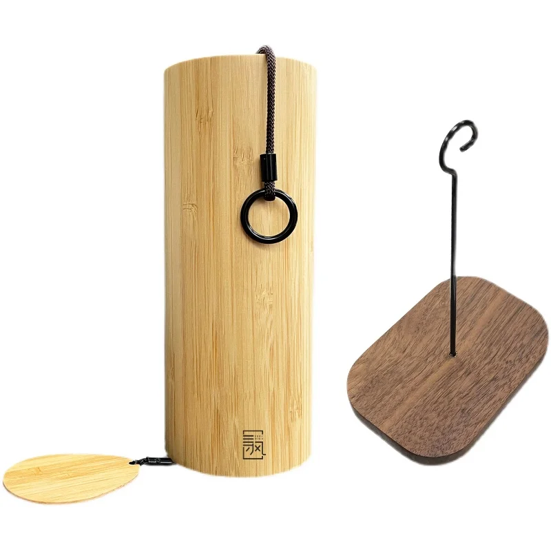 

chord bamboo wind chimes healing system meditation camping music bell decoration outdoor balcony pendant female birthday gift