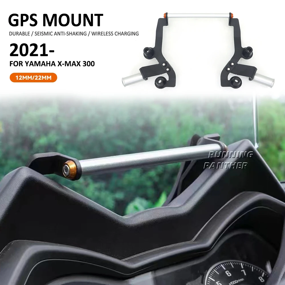 2021- Motorcycle GPS Phone Holder USB Wireless Charger Navigation Bracket Mount Stand For Yamaha X-MAX Xmax 300 XMAX300 X-max300
2021- Motorcycle GPS Phone Holder USB Wireless Charger Navigation Bracket Mount Stand For Yamaha X-MAX Xmax 300 XMAX300 X-max300