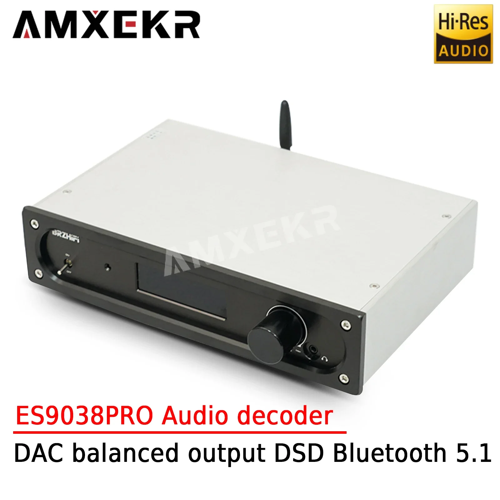 Аудио декодер AMXEKR SU3B ES9038PRO, ЦАП, сбалансированный выход, воспроизведение ушей, все в одном, DSD HD Bluetooth 5,1
Аудио декодер AMXEKR SU3B ES9038PRO, ЦАП, сбалансированный выход, воспроизведение ушей, все в одном, DSD HD Bluetooth 5,1