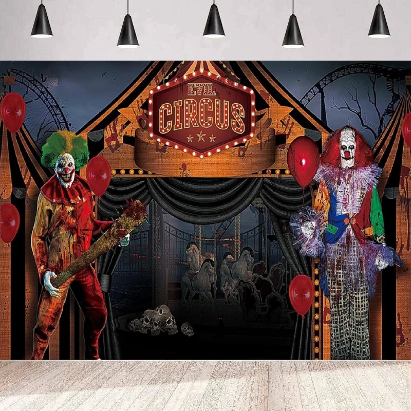 Хэллоуин цирковая фотография задний фон злый клоун страшные стены мертвой древесины Череп задний фон для дома фотография искусственная стена баннер
Хэллоуин цирковая фотография задний фон злый клоун страшные стены мертвой древесины Череп задний фон для дома фотография искусственная стена баннер