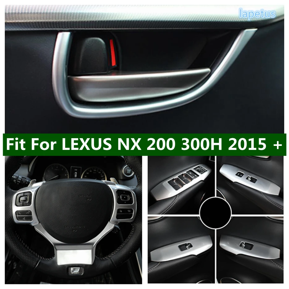 Car Accessories Door Handle Bowl / Air AC Outlet / Window Lift Button Panel Cover Trim For LEXUS NX 200 300H 2015 - 2020 Matte 
Car Accessories Door Handle Bowl / Air AC Outlet / Window Lift Button Panel Cover Trim For LEXUS NX 200 300H 2015 - 2020 Matte