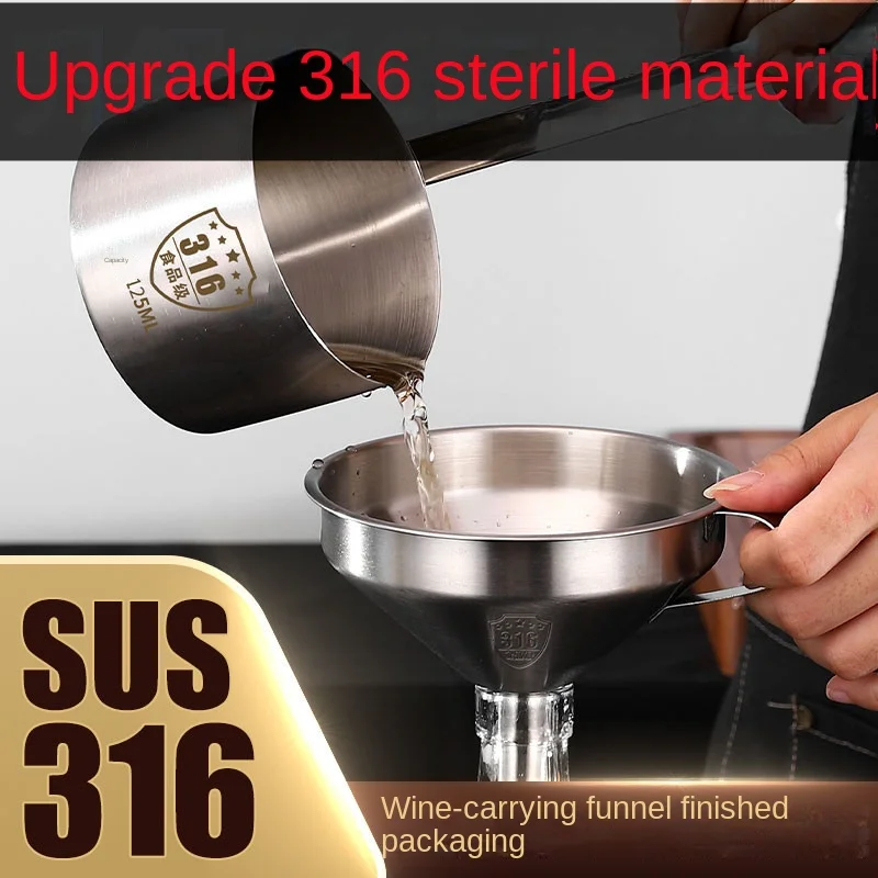 Wide Mouth Stainless Steel Funnel Metal Mini Funnel Fluid Spice Cooking Oil Funnel Small Large Kitchen Funnel For Filling Bottle
Wide Mouth Stainless Steel Funnel Metal Mini Funnel Fluid Spice Cooking Oil Funnel Small Large Kitchen Funnel For Filling Bottle