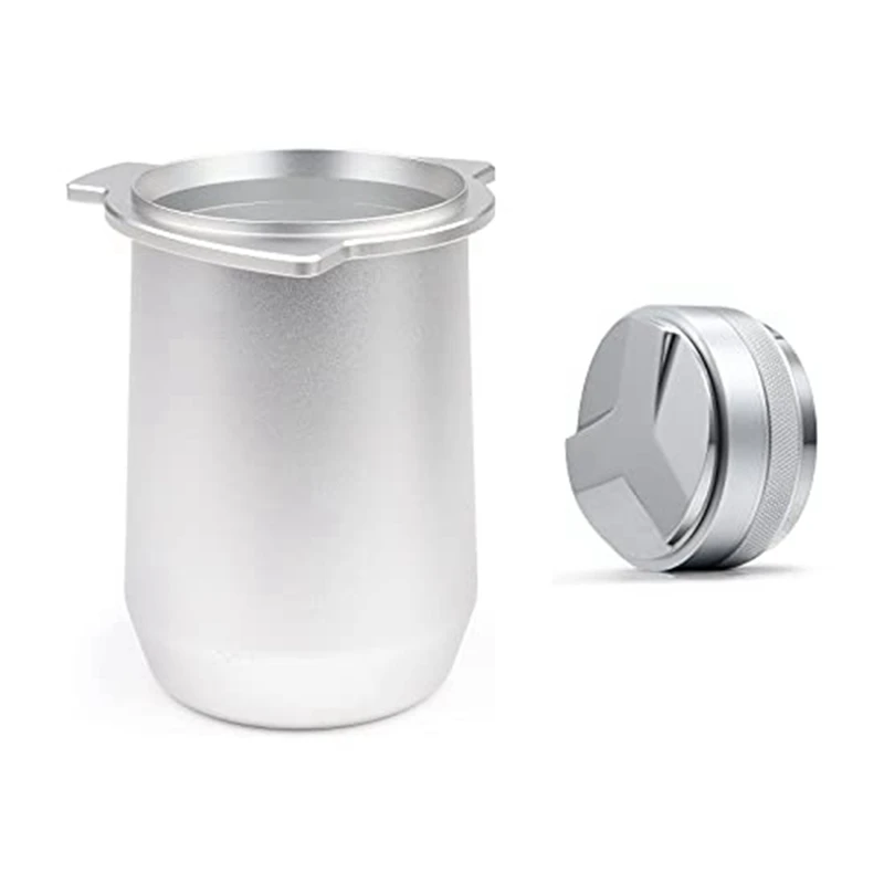 HOT SALE Hands-Free Dosing Cup 54Mm Espresso Coffee Dosing Funnel Anodized Aluminum 53Mm Double Sided 2 In 1 Coffee Distributor
HOT SALE Hands-Free Dosing Cup 54Mm Espresso Coffee Dosing Funnel Anodized Aluminum 53Mm Double Sided 2 In 1 Coffee Distributor