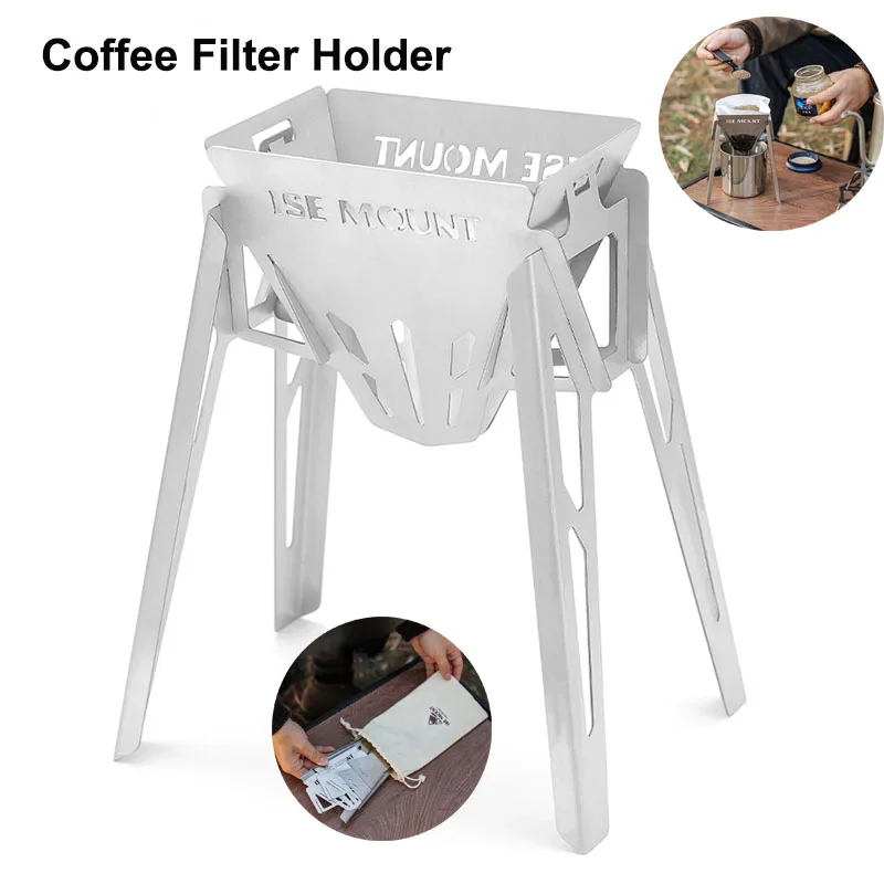 Camping Removable Coffee Dripper Holder Stainless Steel Coffee Filter Holder Tea Coffee Drip Rack Cone Pour Over Coffee Dripper
Camping Removable Coffee Dripper Holder Stainless Steel Coffee Filter Holder Tea Coffee Drip Rack Cone Pour Over Coffee Dripper