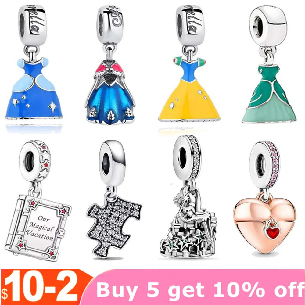 Charms Silver 925 Original Beads 2022 New Fits 925 Silver Color Charm Bracelet Necklace Women Pendant Beads for Jewelry Making
Charms Silver 925 Original Beads 2022 New Fits 925 Silver Color Charm Bracelet Necklace Women Pendant Beads for Jewelry Making