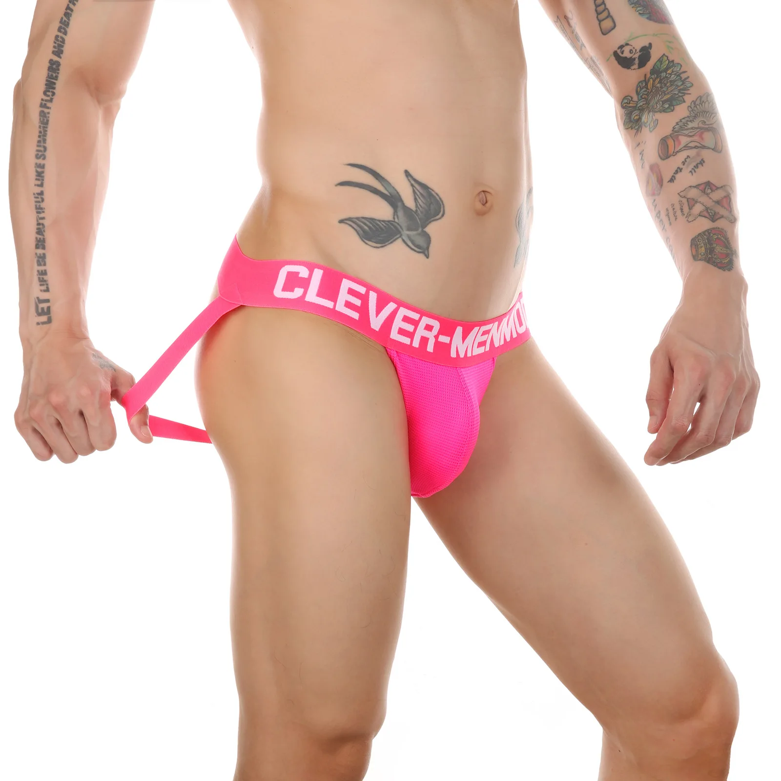 Men's Sexy Fluorescent Mesh Breathable Buttock Underwear Classic Wide Belt Double Butt Pants Multi-color Large Size
Men's Sexy Fluorescent Mesh Breathable Buttock Underwear Classic Wide Belt Double Butt Pants Multi-color Large Size