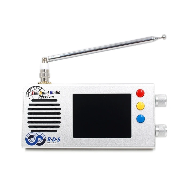 Portable TEF6686 Full Band Radio Receiver (Battery-powered) 3.2inch LCD Screen Built-in 5000mAh Battery with Antenna
Portable TEF6686 Full Band Radio Receiver (Battery-powered) 3.2inch LCD Screen Built-in 5000mAh Battery with Antenna