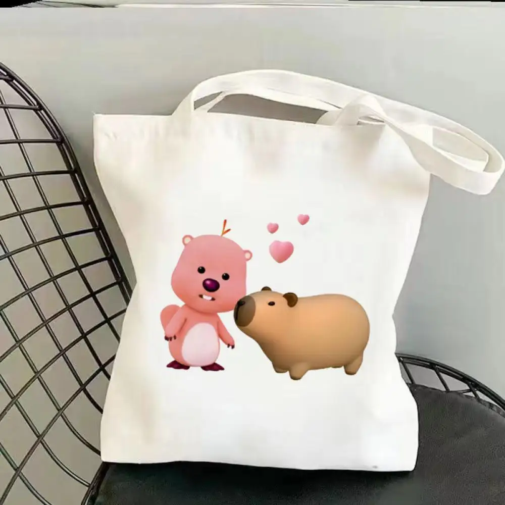 Capybara New Year Canvas Bag Capybara Stuff Creative Peripheral Handheld Shoulder Bag Large Capacity Storage Bag Holiday Gift
Capybara New Year Canvas Bag Capybara Stuff Creative Peripheral Handheld Shoulder Bag Large Capacity Storage Bag Holiday Gift