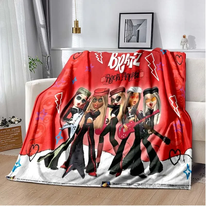 Bratz Doll Blanket United States Cartoon Movie Poster Printed Blanket,for Car Bed Sofa Living Room Bedroom
Bratz Doll Blanket United States Cartoon Movie Poster Printed Blanket,for Car Bed Sofa Living Room Bedroom