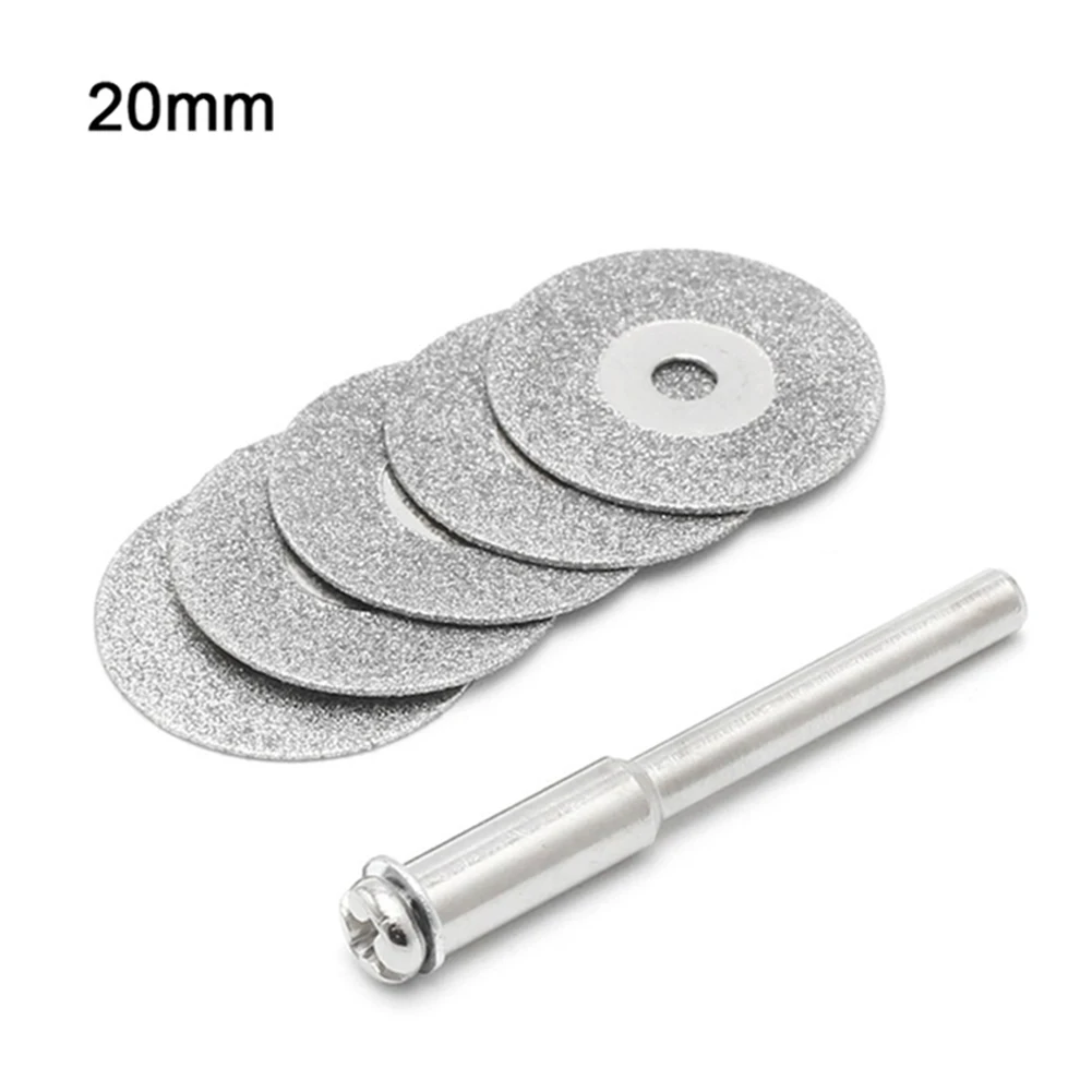 6pcs Mini Diamond Cutting Disc Circular Saw Blade Set For Stone / Jade / Ceramic Cutting Grinding Rotary Grinding Wheel
6pcs Mini Diamond Cutting Disc Circular Saw Blade Set For Stone / Jade / Ceramic Cutting Grinding Rotary Grinding Wheel