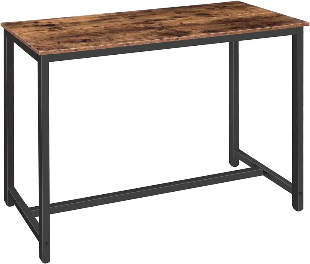 Bar table, rectangular bar table, dining table, living room, dining room, adjustable feet, sturdy metal frame, easy to assemble
Bar table, rectangular bar table, dining table, living room, dining room, adjustable feet, sturdy metal frame, easy to assemble