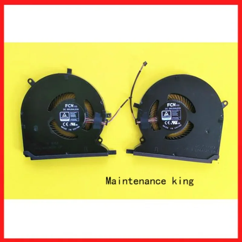New CPU GPU Cooling Fan For Razer Blade 14 RZ09-0370 RZ09-0370CEA3 RZ09-0368 Series 1320 7266 13207121
New CPU GPU Cooling Fan For Razer Blade 14 RZ09-0370 RZ09-0370CEA3 RZ09-0368 Series 1320 7266 13207121