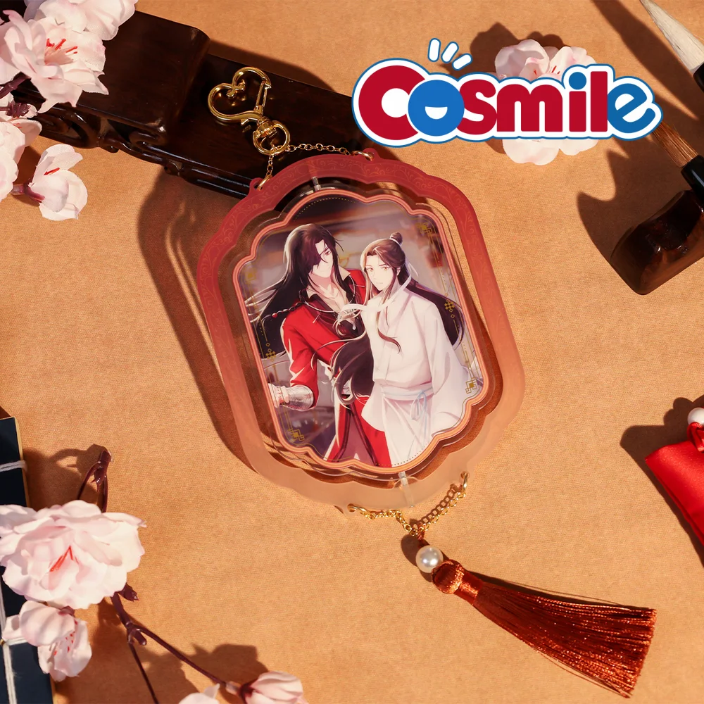 

Cosmile Anime Official Tian Guan Ci Fu TGCF Comics Xie Lian Hua Cheng Acrylic Rotate Keychain Display Cosplay Props C Pre-order