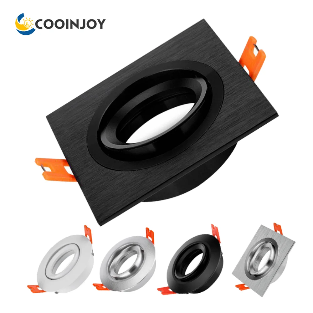 2PCS LED Downlights Fitting GU10 MR16 Base 70mm Cut Hole Ceiling Recessed Lamp Replaceable Bulb Aluminum Frame Spot Light
2PCS LED Downlights Fitting GU10 MR16 Base 70mm Cut Hole Ceiling Recessed Lamp Replaceable Bulb Aluminum Frame Spot Light