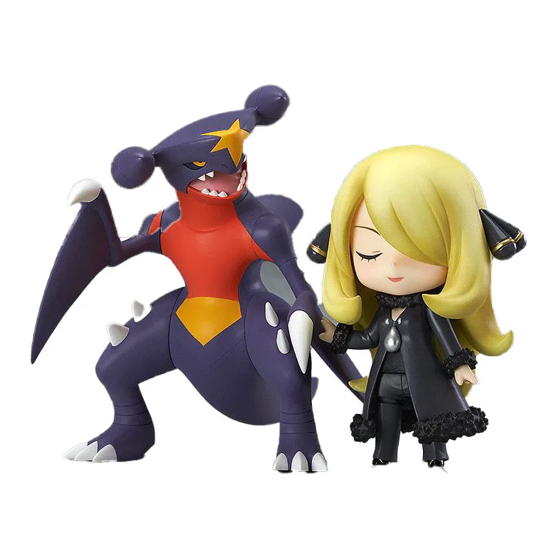 

Stock Original Genuine GSC Good Smile NENDOROID 507 Cynthia Garchomp Pocket Monster THE ORIGIN Model Animation Character Action