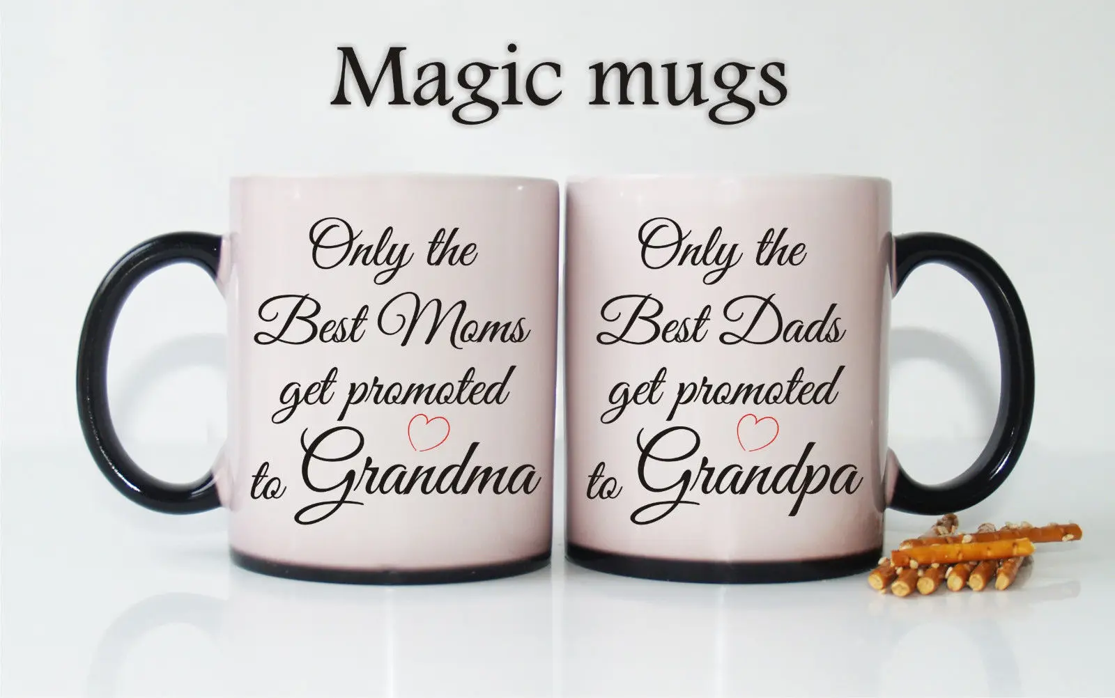 Grandpa Mugs Grandma Cup, Pregnancy Announcement for Nana Coffee, Papa Tea Cup, Heat Reveal Mug, Cold Hot Sensitive Beer Cups
Grandpa Mugs Grandma Cup, Pregnancy Announcement for Nana Coffee, Papa Tea Cup, Heat Reveal Mug, Cold Hot Sensitive Beer Cups