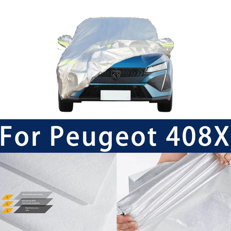 Full car hood dust-proof outdoor indoor UV protection sun protection and scratch resistance For Peugeot 408X Sun visor
Full car hood dust-proof outdoor indoor UV protection sun protection and scratch resistance For Peugeot 408X Sun visor