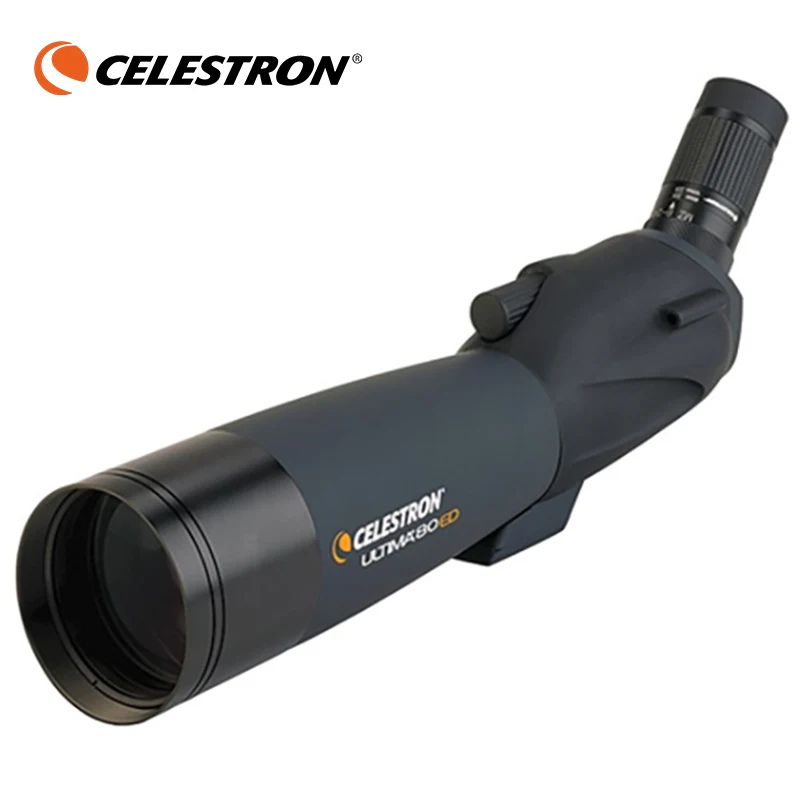 

Celestron-Ultima 100ED Target Shooting Spotting Scope22-66x Zoom Eyepiece, Case, 100mm, Extra Low Dispersion Glass, 52253