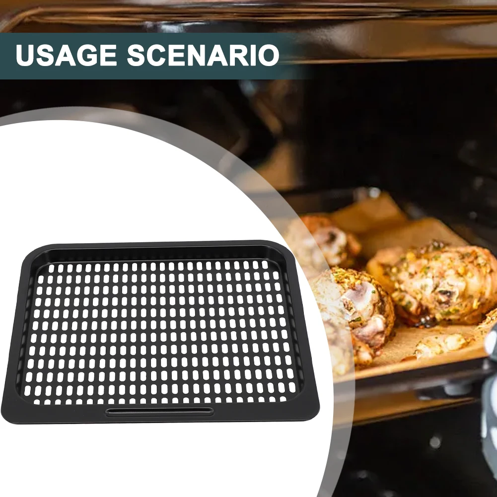 Black Portable Rack Home Carbon Steel Mesh For Air Fryer Oven Non Stick Cooking Tray Durable Kitchen Detachable Removable
Black Portable Rack Home Carbon Steel Mesh For Air Fryer Oven Non Stick Cooking Tray Durable Kitchen Detachable Removable