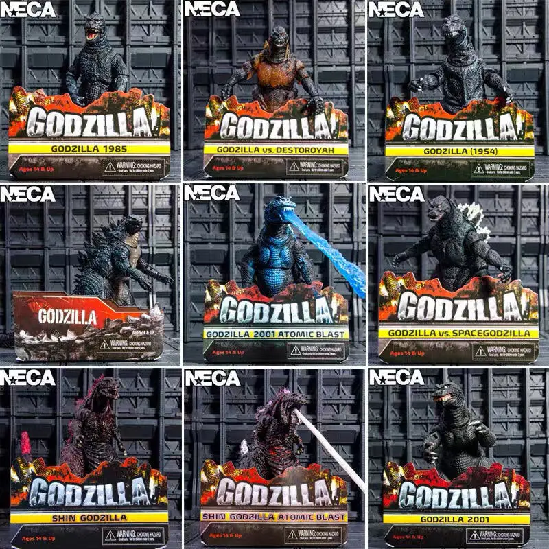 

Упакованная в коробку экшн-фигурка Godzilla, версия для фильма, модель Gojira Figma подвижные суставов, Модель king kong, монстр, настольная коллекционная игрушка, подарок