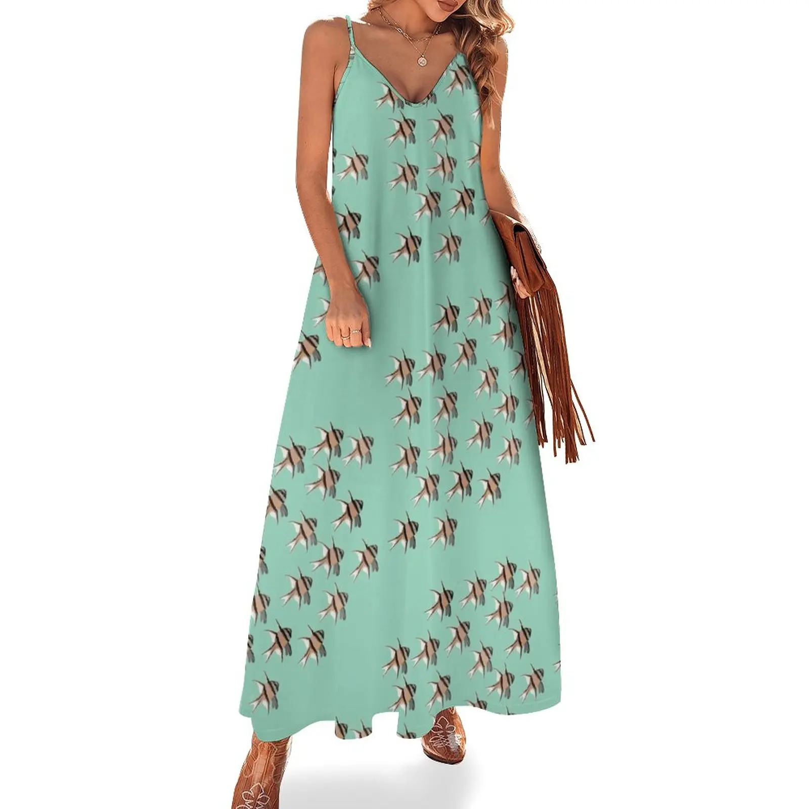 Banggai Cardinalfish Design Sleeveless Dress clothes party dresses women womans clothing 
Banggai Cardinalfish Design Sleeveless Dress clothes party dresses women womans clothing