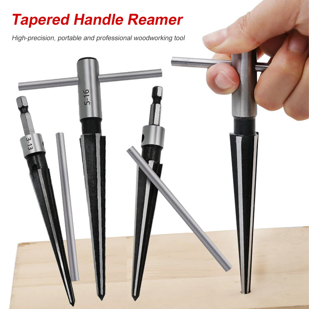 Hand Taper Reamer 1/8-1/2 3-13mm 5-16mm Expanding Chamfering Tool Reamer Deburring Enlarge Pin Hole Cutting Tool Core Drill Bit
Hand Taper Reamer 1/8-1/2 3-13mm 5-16mm Expanding Chamfering Tool Reamer Deburring Enlarge Pin Hole Cutting Tool Core Drill Bit