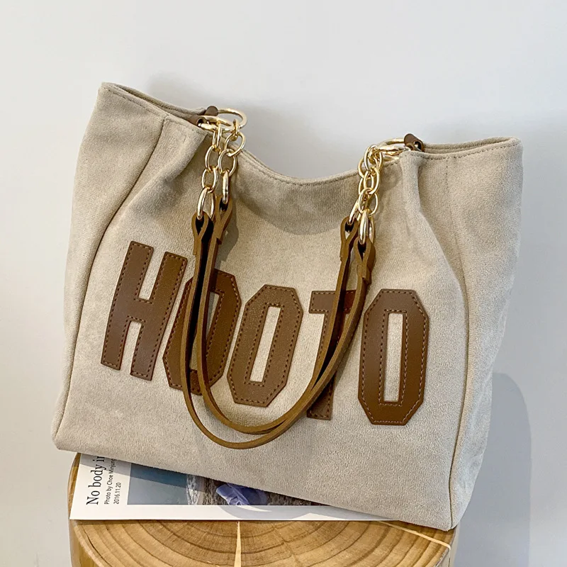 

Large Capacity Totes Women Canvas Handbags Simple Letters Travel Hobos Commute Bag Ladies Shoulder Messenger Bag Casual Big Bag