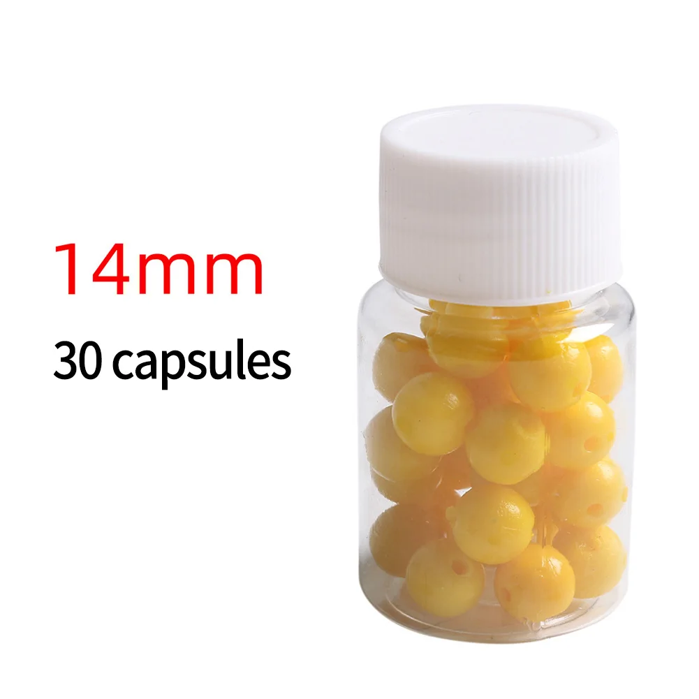 1 Bottle Floating Ball Bait Corn Flavor Fishing Float Beads Bottled Silicone Soft Baits Silica Gel 8mm/10mm/14mm Fishing Lure
1 Bottle Floating Ball Bait Corn Flavor Fishing Float Beads Bottled Silicone Soft Baits Silica Gel 8mm/10mm/14mm Fishing Lure